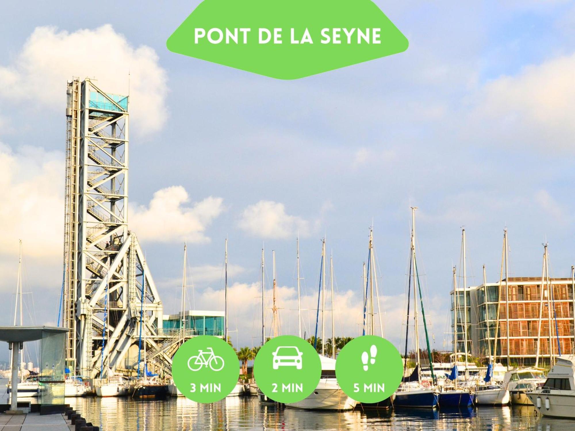 לה סיין סור-מר Bao Location - Ideal Pro & Couple - Animaux Acceptes - 5Min A Pied Centre Ville & Port - Commerces - Plages 1,9Km - Parking Gratuit - Wifi Hd מראה חיצוני תמונה